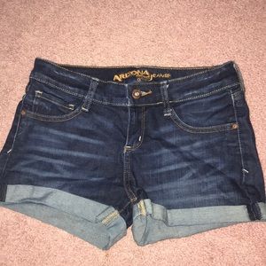 Juniors jean shorts